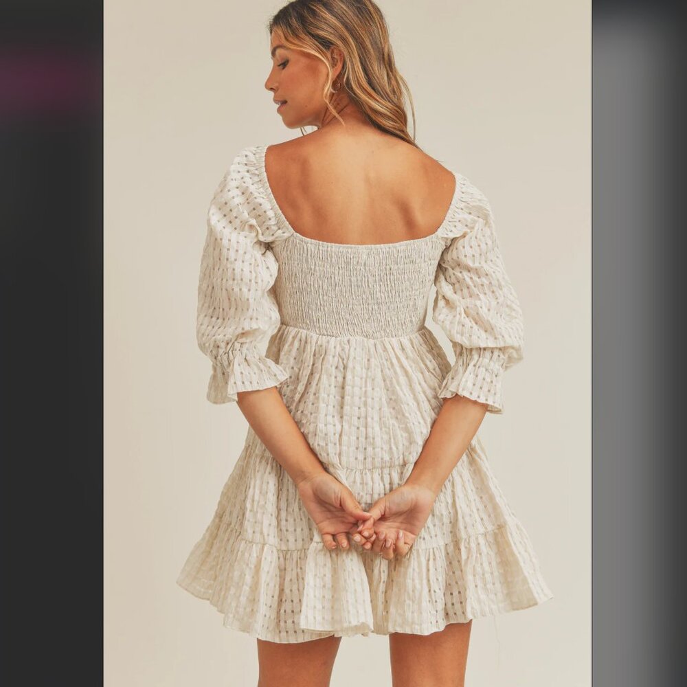 Mable Kate Smocked Gingham Dress - Picture 3 of 9